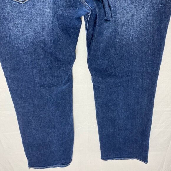 Silver Jeans Zac Dark Wash Straight Leg Blue Jeans 38 - Picture 12 of 15